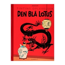 Tintin Tegneserie nr. 4 "Den Blå Lotus"